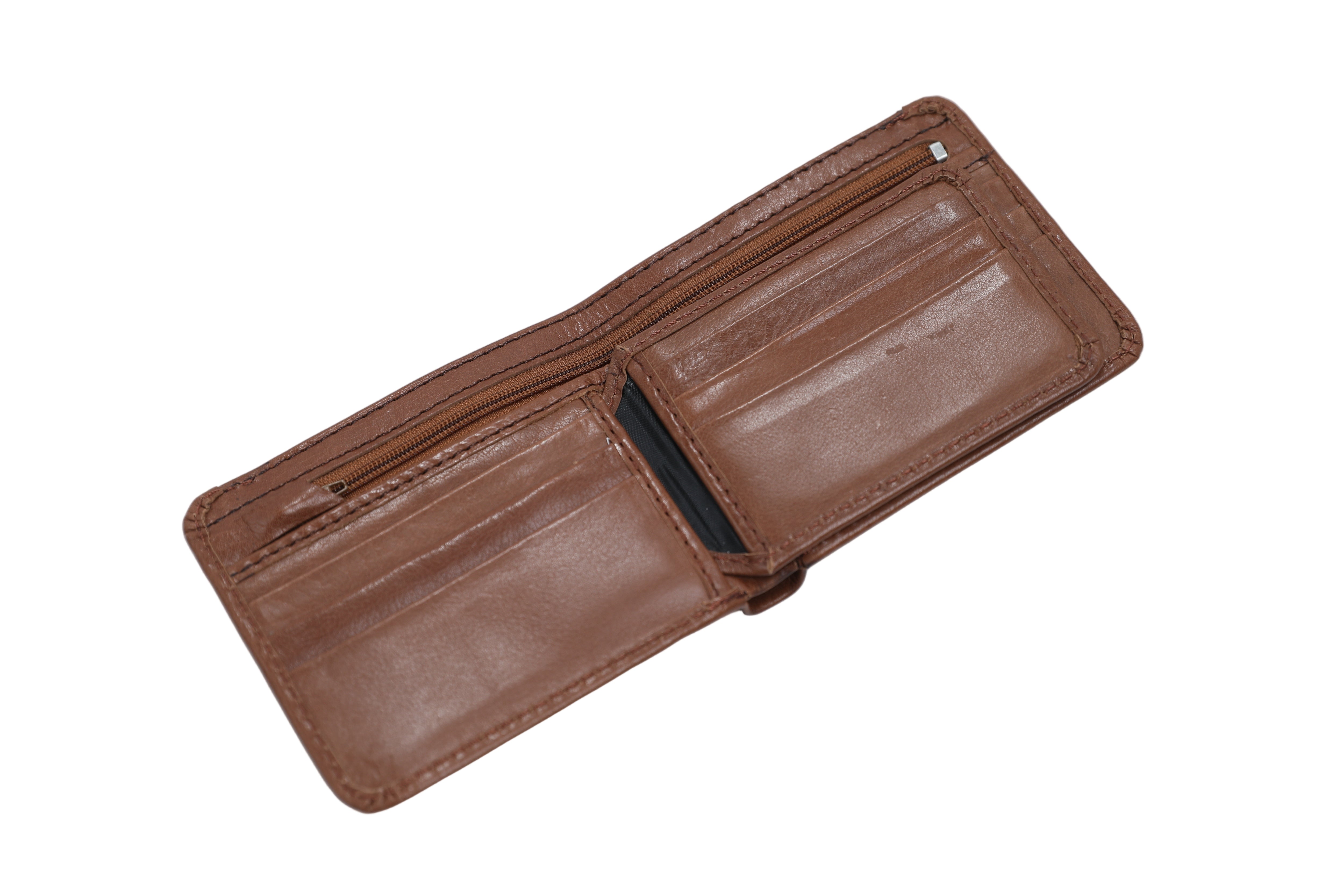 Compact Men’s Small Wallet – Slim Leather Card & Cash Holder