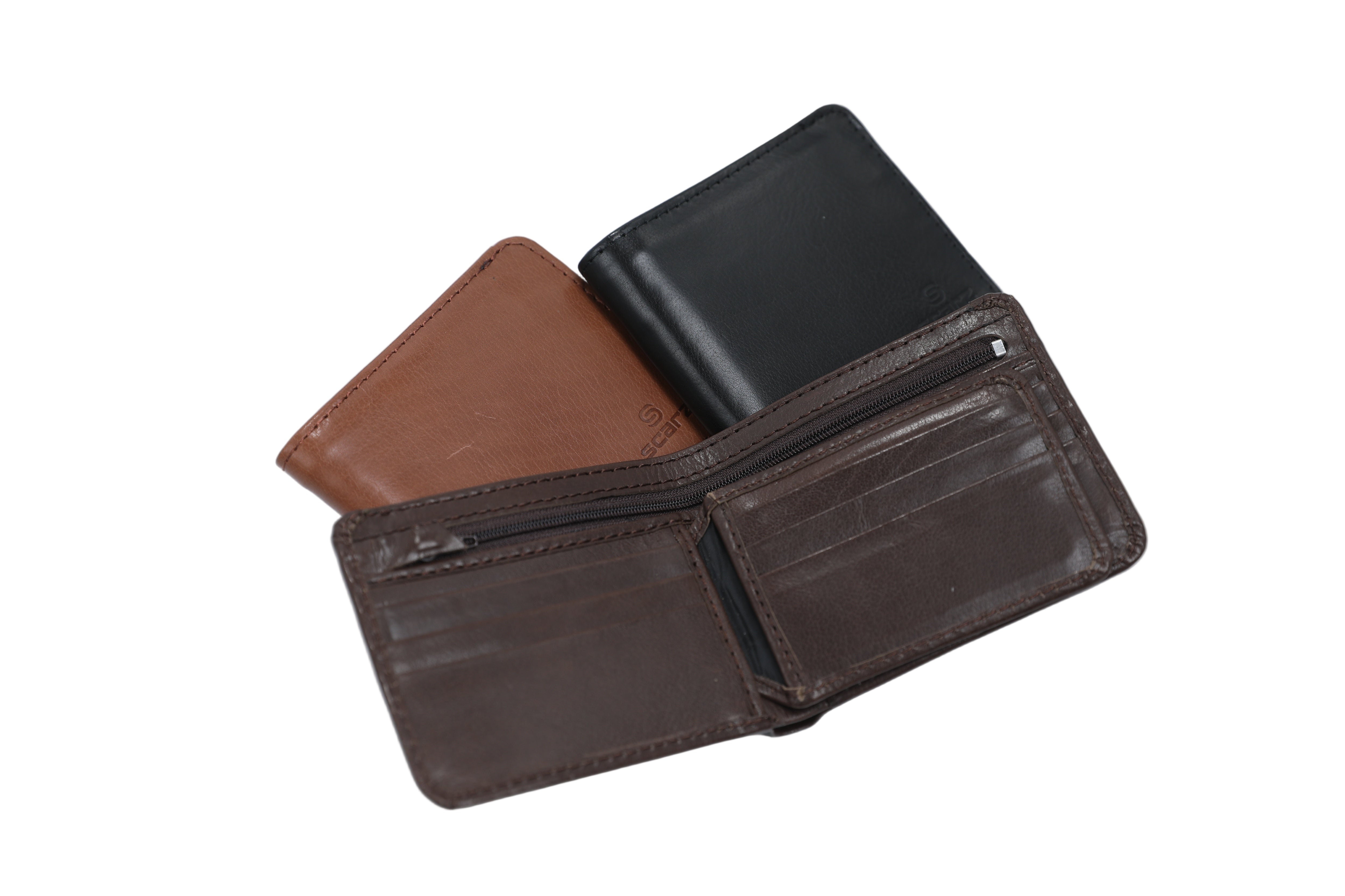 Compact Men’s Small Wallet – Slim Leather Card & Cash Holder