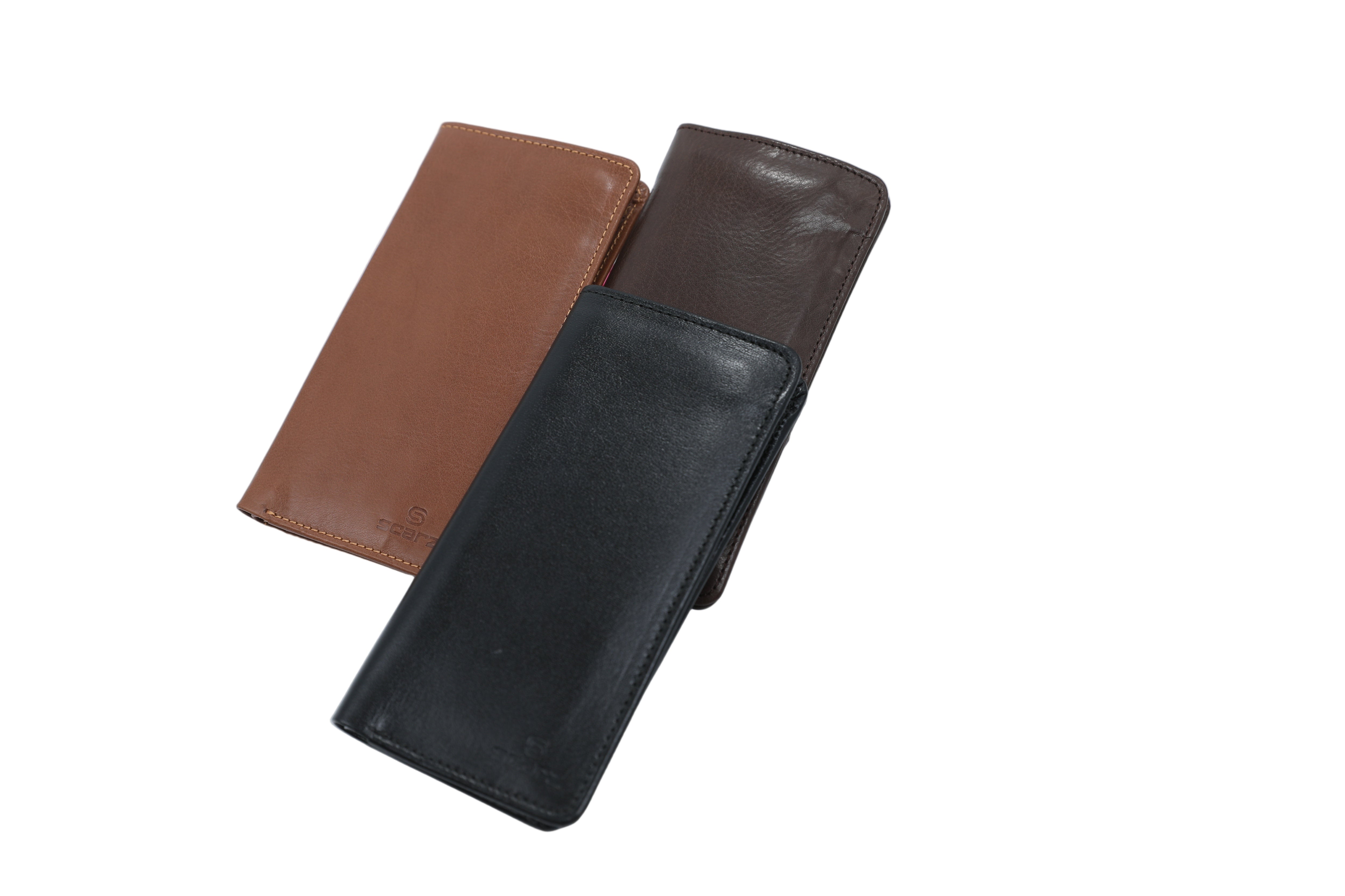 Premium Men’s Long Leather Wallet – Stylish & Slim Travel Organizer