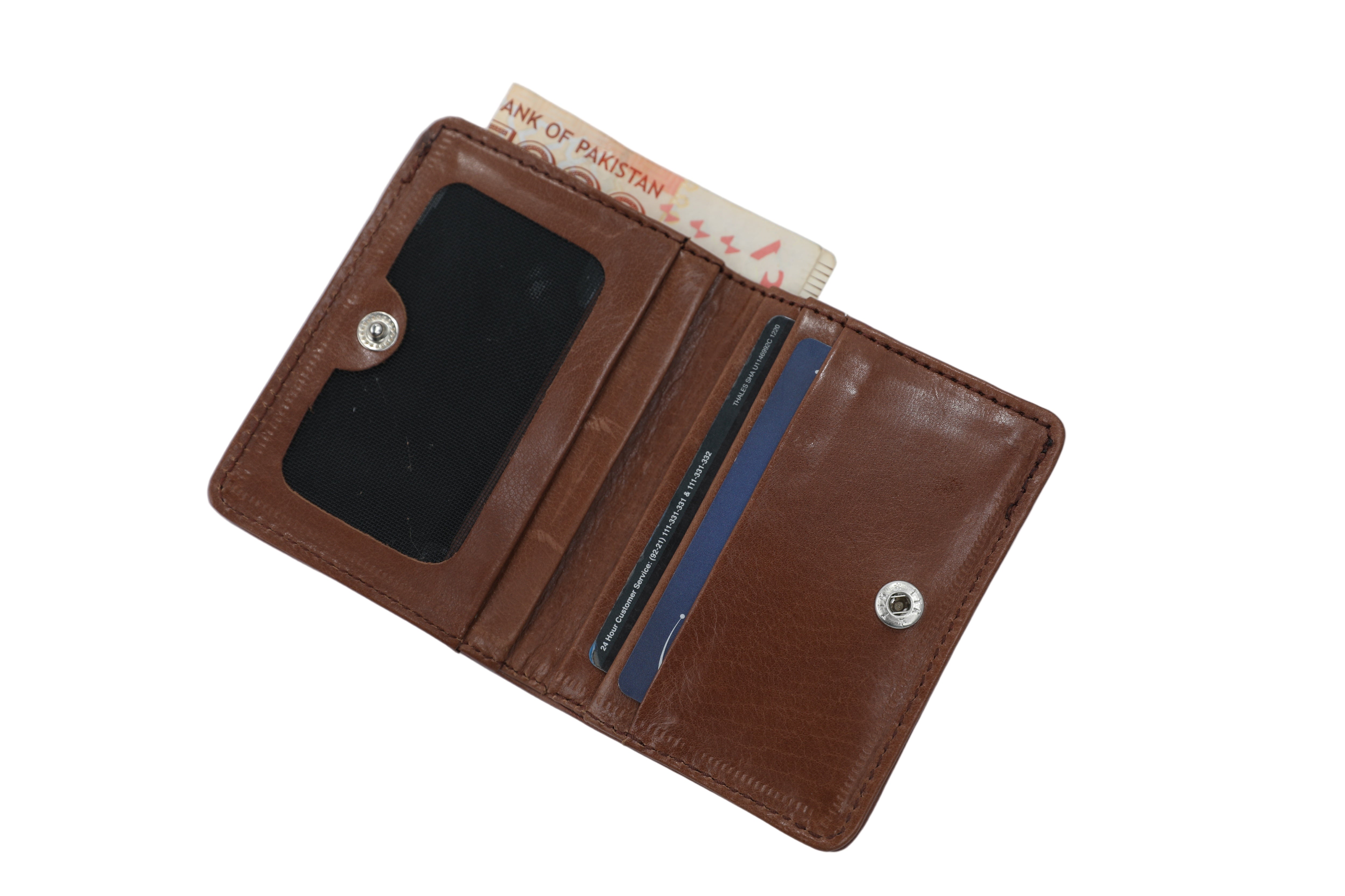 Elegant Men’s Leather Wallet – Slim Compact Everyday Carry