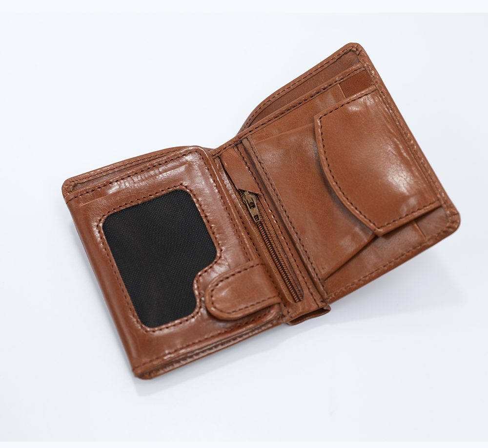 Premium Leather Wallet for Men – Stylish & Durable Slim Bifold